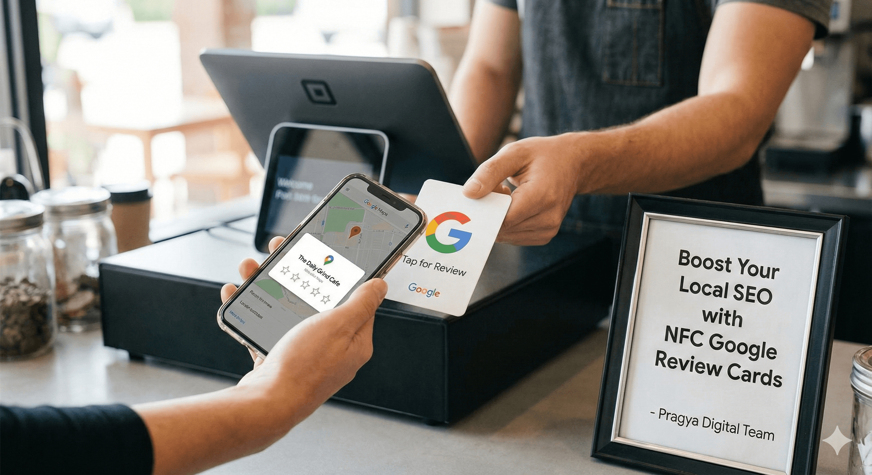 Boost Your Local SEO with NFC Google Review Cards